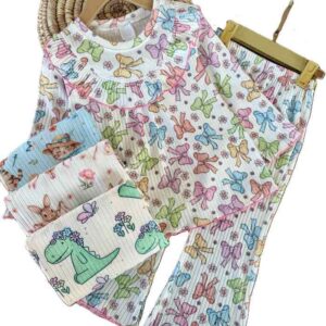 ست بلوز و شلوار خواب دخترانه شیوا