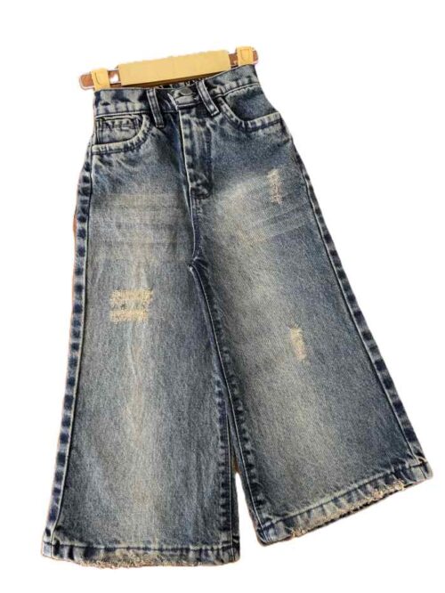 شلوار جین بوت کات دخترانه نارین