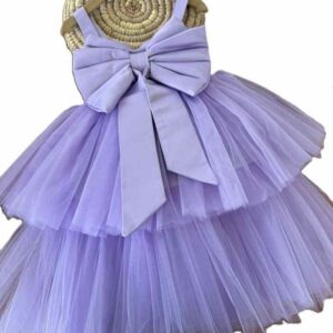 پیراهن عروس دخترانه پاپیونی