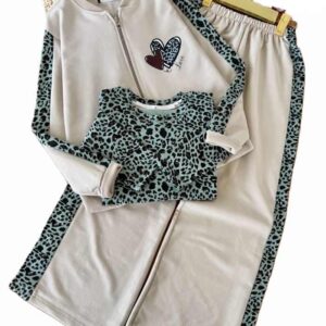 سه تیکه دخترانه قلبی