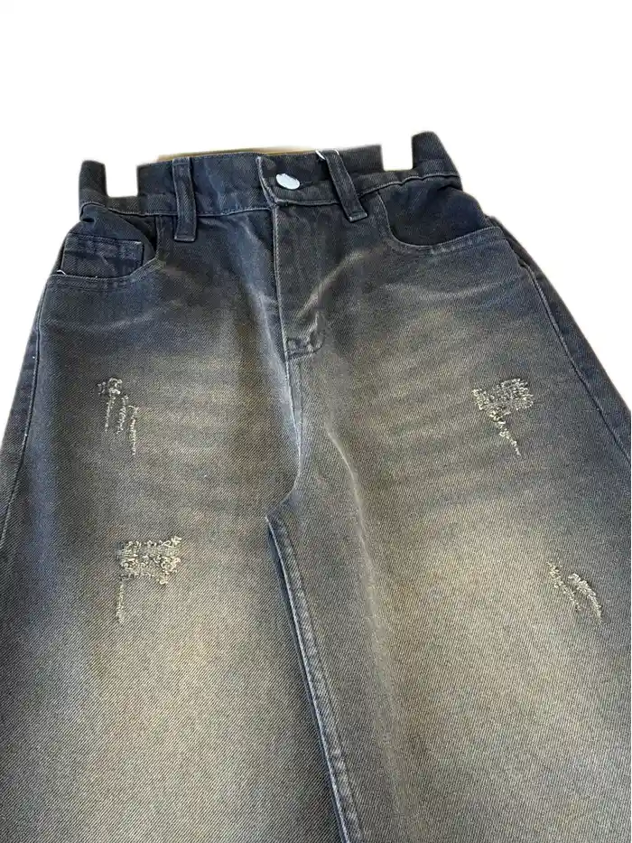 شلوار جین فول بگ دخترانه سوفیا - تصویر 4