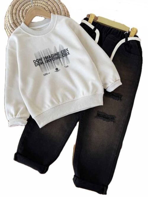 بلوز پنبه دورس وارداتی پسرانه DONIMAGINE