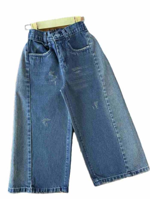 شلوار جین شافل دخترانه سوین