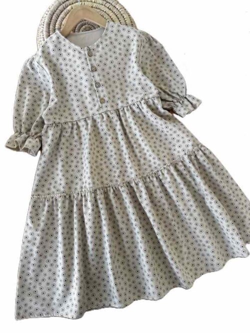 پیراهن دخترانه گلدار