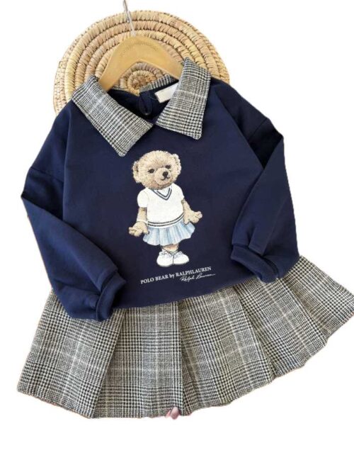 بلوز و دامن بیرونی دخترانه تدی