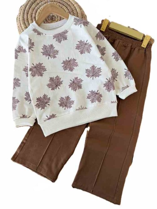 بلوز شلوار دورس دخترانه افرا