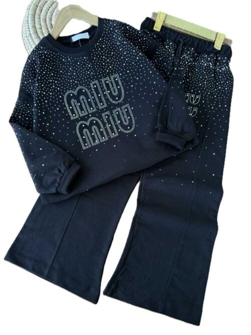 بلوز شلوار دورس دخترانه میو میو