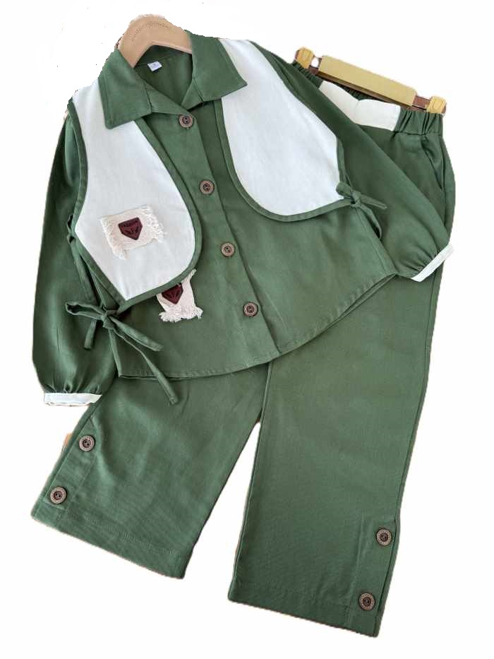 سه تیکه بیرونی دخترانه سنتی