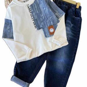 بلوز تک پسرانه استیکر لبخند