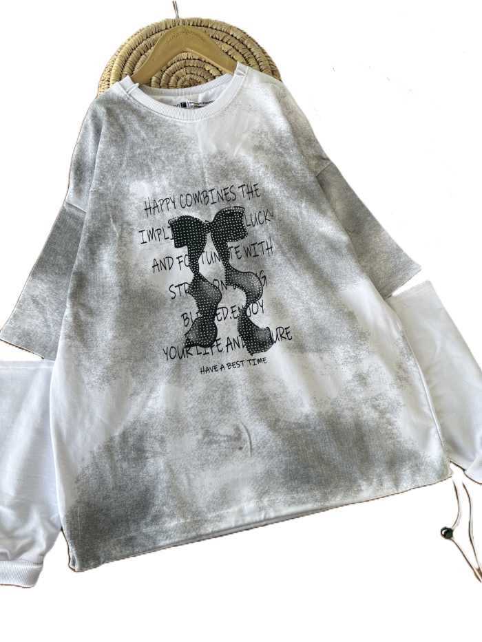 کراپ دخترانه پاپیونی