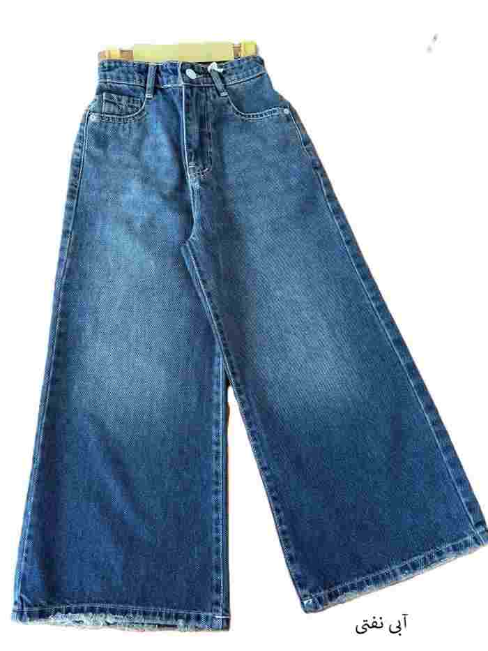 شلوار جین شافل دخترانه شانی