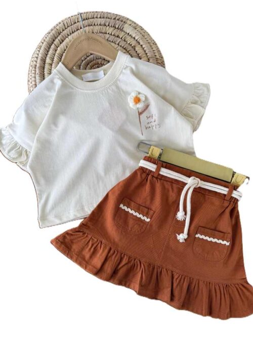 کراپ دامن دخترانه Soft