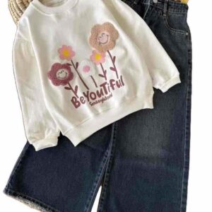 بلوز تک دخترانه لبخند گل