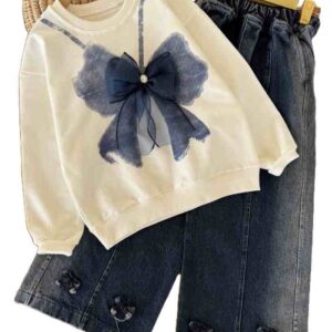 کراپ و شلوار بیرونی دخترانه ماهرو