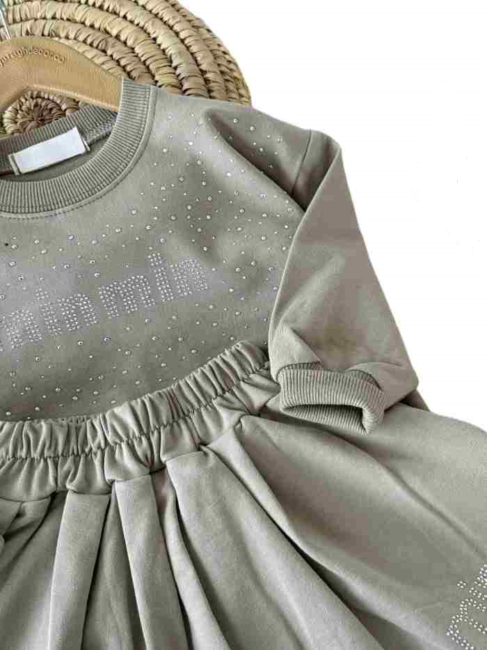 کراپ و دامن دخترانه min min - تصویر 8