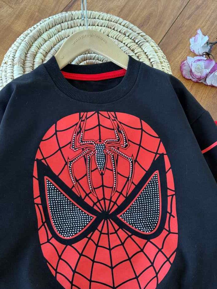 بلوز و شلوار پسرانه مرد عنکبوتی - تصویر 3