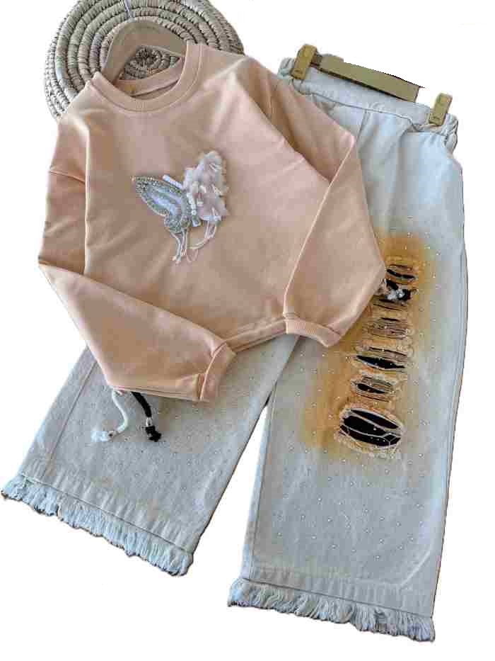 کراپ شلوار دخترانه الناز - تصویر 3