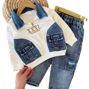 بلوز شلوار بیرونی پسرانه XXXL