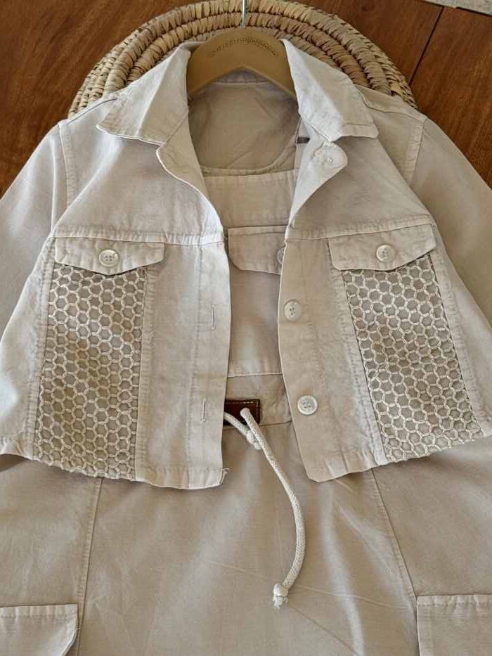 کت سارافن دخترانه زنبوری - تصویر 4