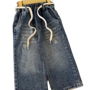 شلوار نیم بگ دخترانه نجلا