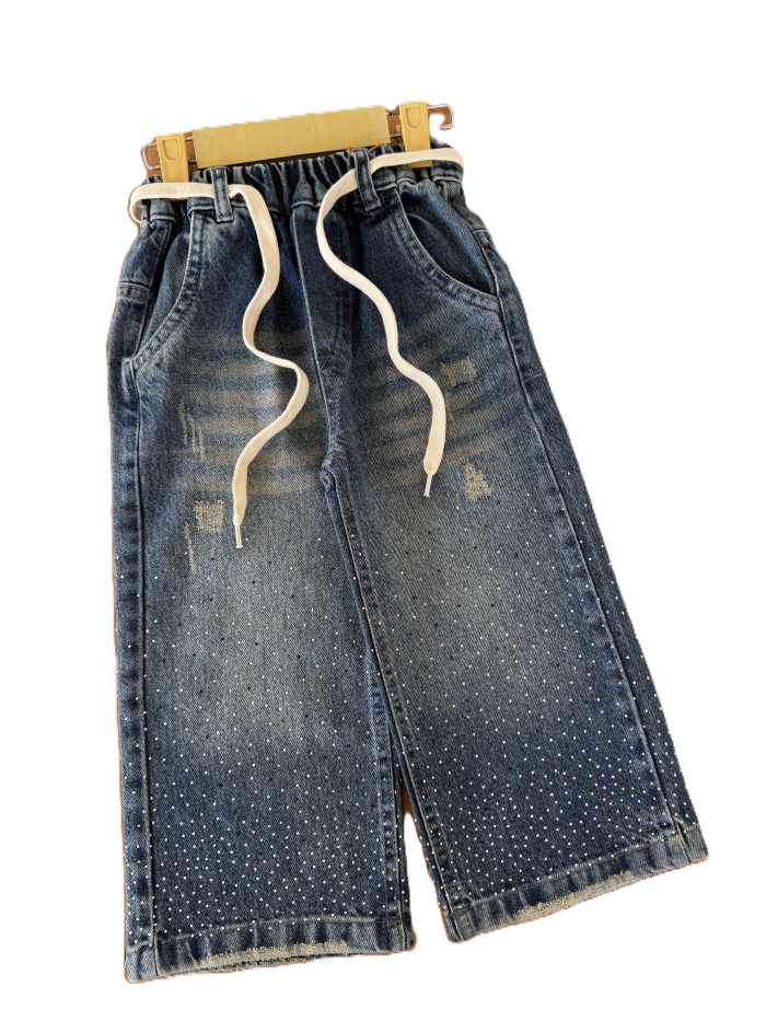 شلوار نیم بگ دخترانه نجلا