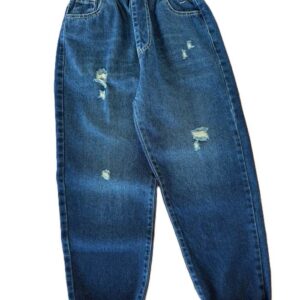 شلوار جین مام اسپرت زاپدار