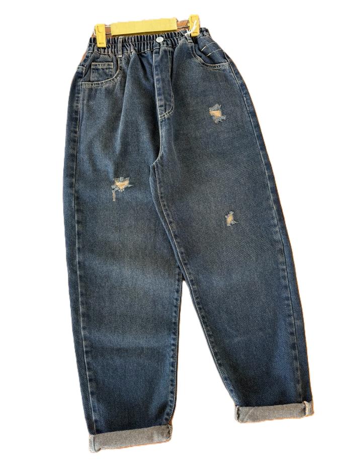 شلوار جین مام اسپرت زاپدار - تصویر 2