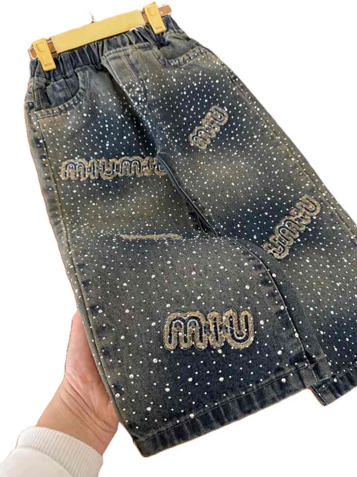 شلوار جین بگ دخترانه تامیلا - تصویر 5