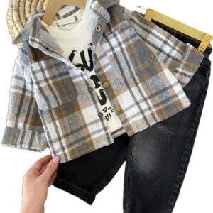 سه تیکه پسرانه بیرونی چهارخونه