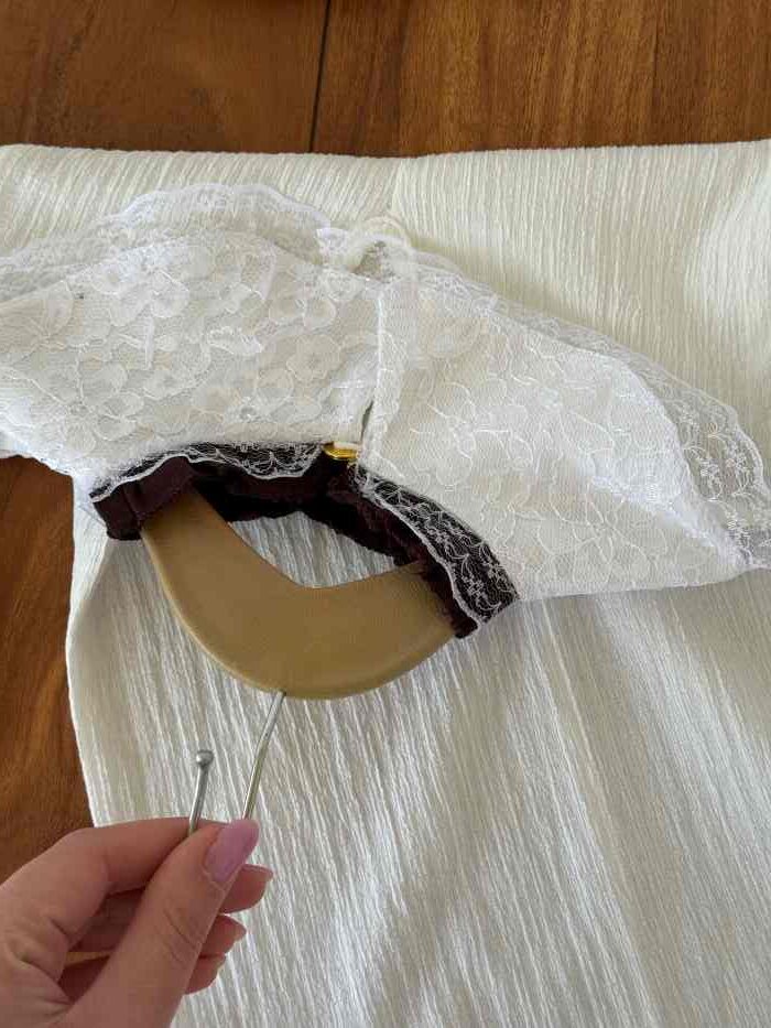 شومیز و سارافون بیرونی دخترانه پاپیون - تصویر 6