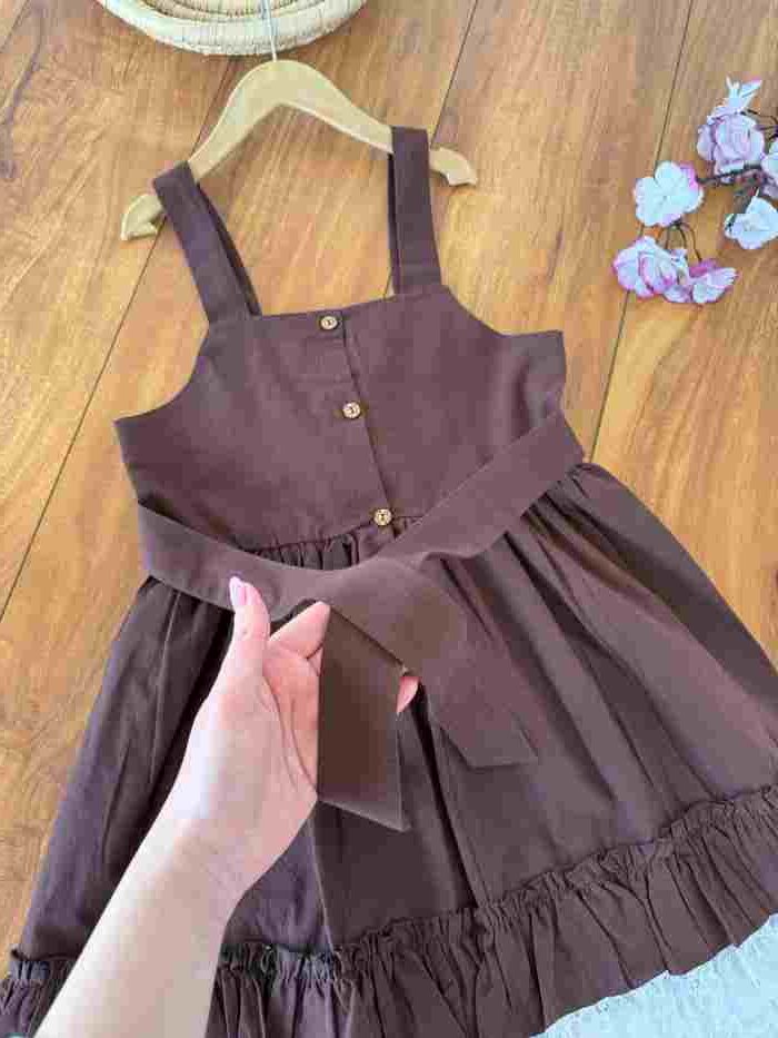 شومیز و سارافون بیرونی دخترانه پاپیون - تصویر 7