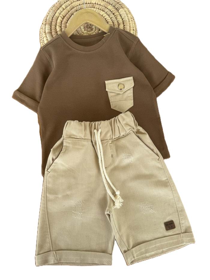 تیشرت شلوارک بیرونی sport - تصویر 3