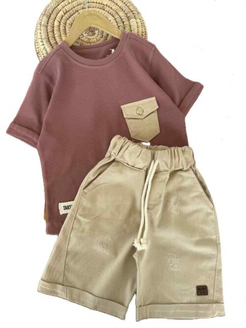 تیشرت شلوارک بیرونی  sport