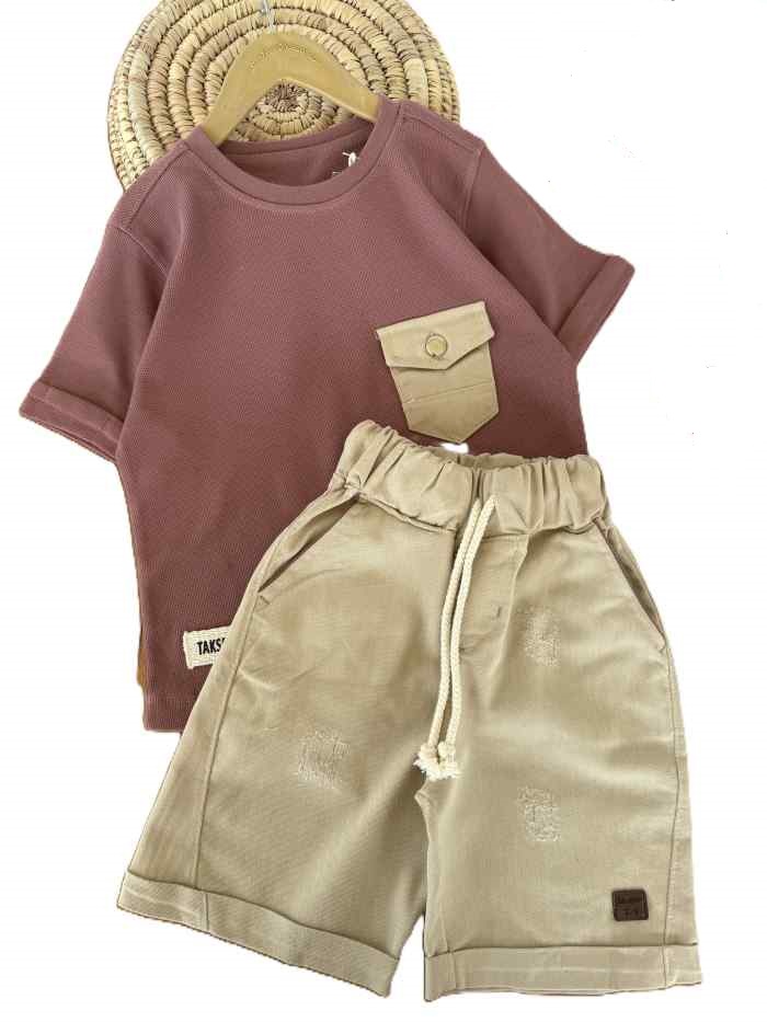 تیشرت شلوارک بیرونی sport