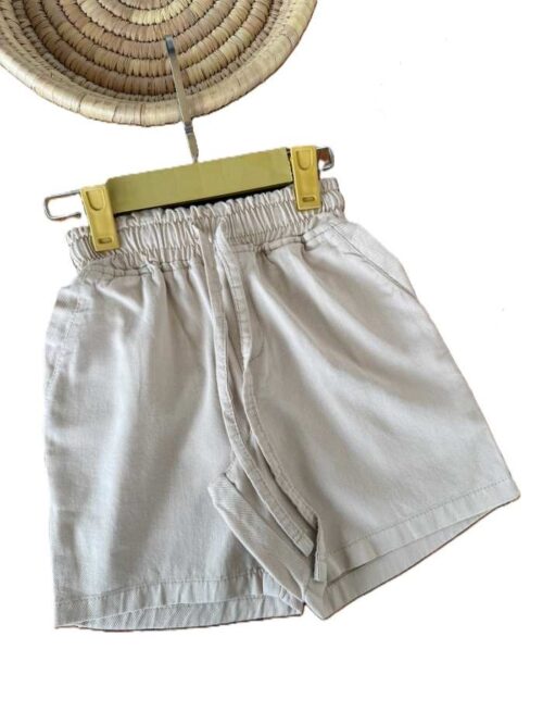 شلوارک کتان بیرونی اسپرت پسرانه شاهو