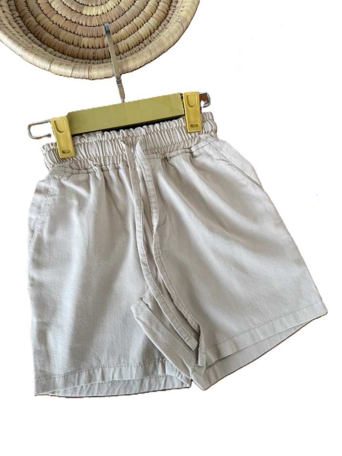 شلوارک کتان بیرونی اسپرت پسرانه شاهو