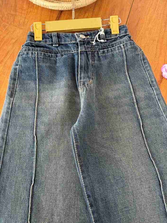 شلوار جین بگ دخترانه کارولین - تصویر 3