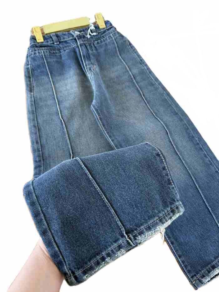 شلوار جین بگ دخترانه کارولین - تصویر 2