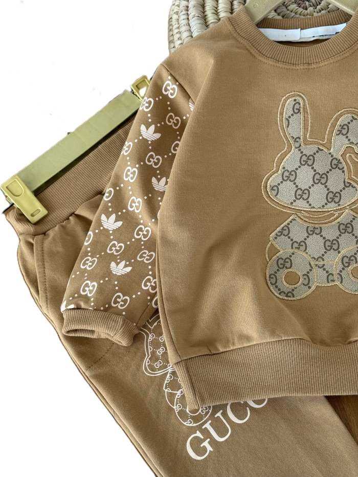 بلوز شلوار دورس دخترانه پاپیون G - تصویر 6