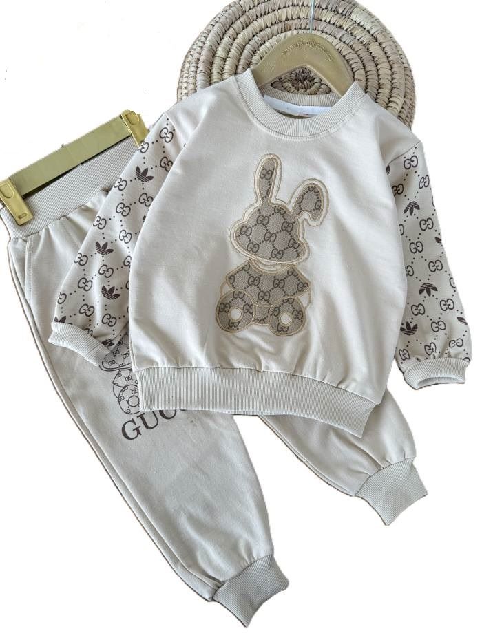 بلوز شلوار دورس دخترانه پاپیون G - تصویر 2