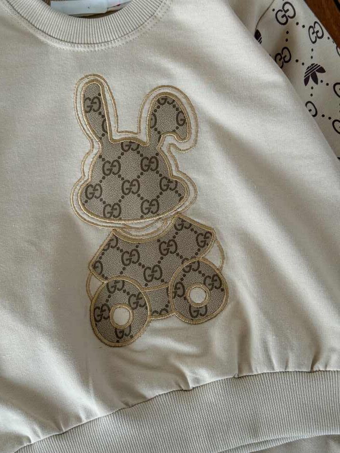 بلوز شلوار دورس دخترانه پاپیون G - تصویر 7