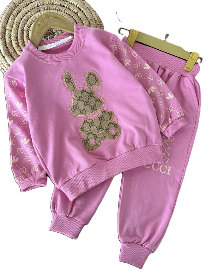 بلوز شلوار دورس دخترانه پاپیون G - تصویر 3