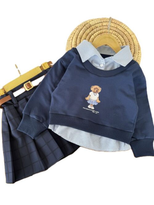 بلوز و دامن بیرونی دخترانه تدی