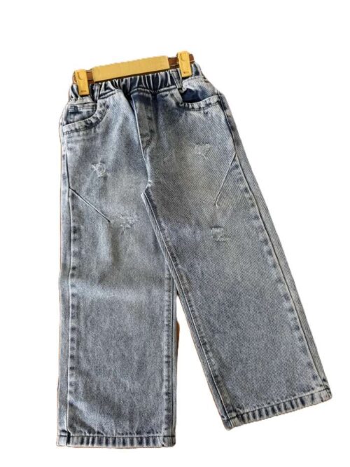 شلوار جین نیم لگ اسپرت دارا