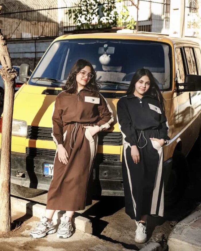 بامبر و دامن دخترانه بیرونی LUCK