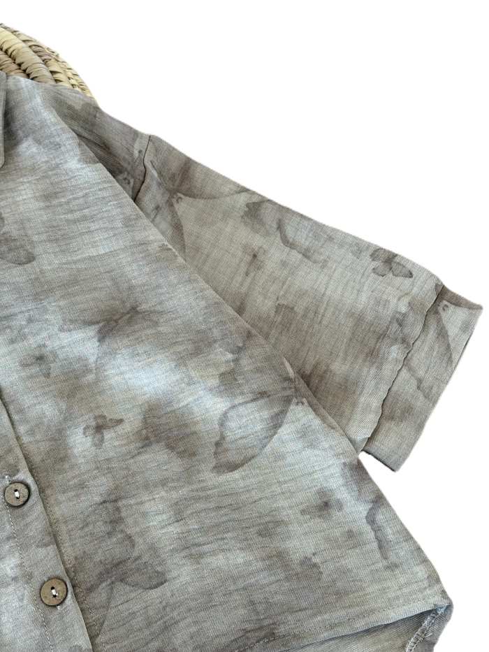 شومیز آبرنگی دخترانه طرح دار - تصویر 9