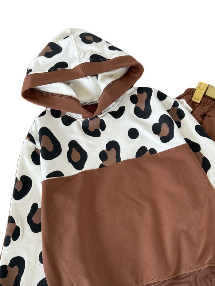 هودی شلوار دورس اسپرت پلنگی - تصویر 5