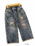 شلوار جین نیم بگ اسپرت دیباج