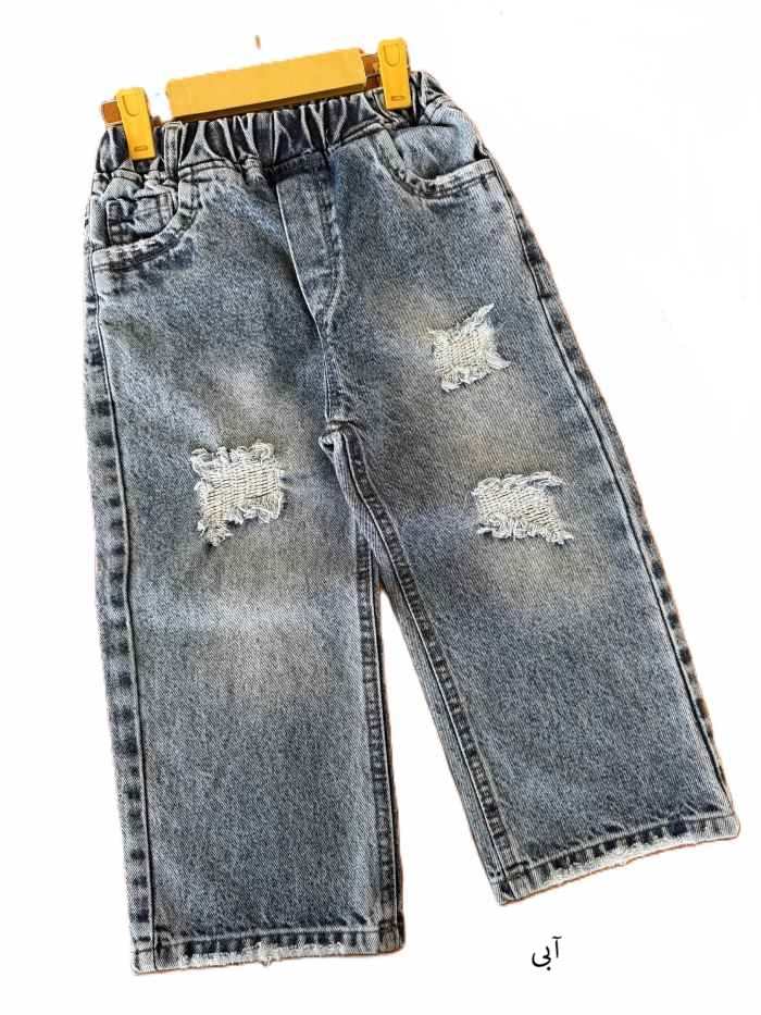 شلوار جین نیم بگ اسپرت دیباج - تصویر 2