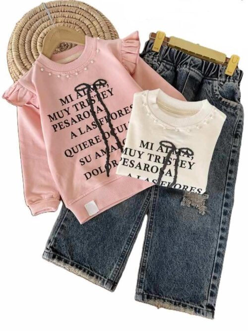 بلوز تک دورس دخترانه مروارید